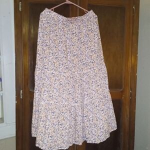 Floral Print Women's Skirt